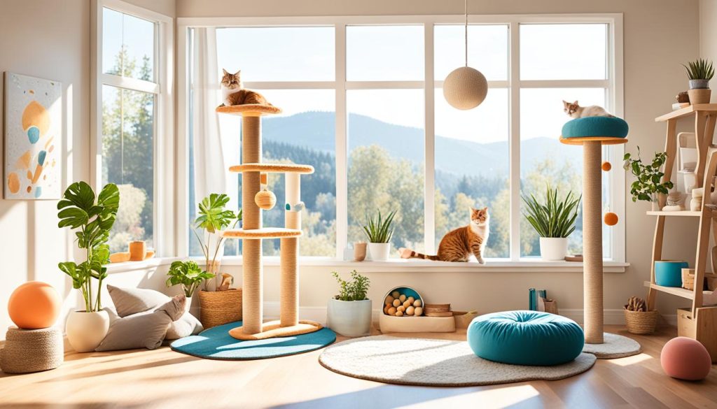 enriquecimiento ambiental felino