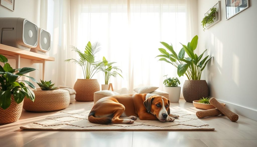 Control ambiental para alergias en perros