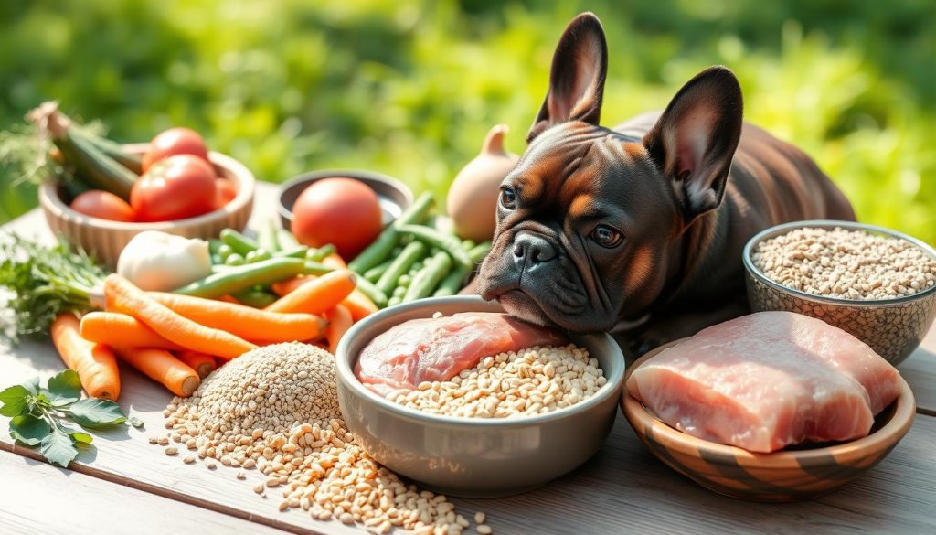 Alimentación saludable de Bulldogs Franceses