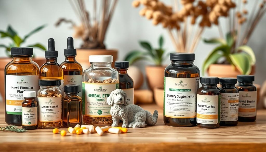 suplementos dietéticos para salud Poodles